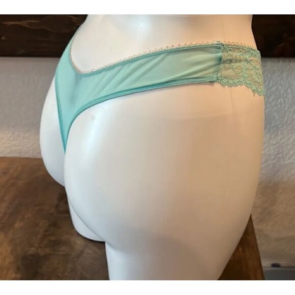 Vintage VICTORIA'S SECRET  Dream Angels Thong Sz-Medium 2009 Silver tag - Picture 4 of 13